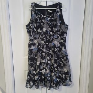 Ricki's Fit & Flare Print Dress 16